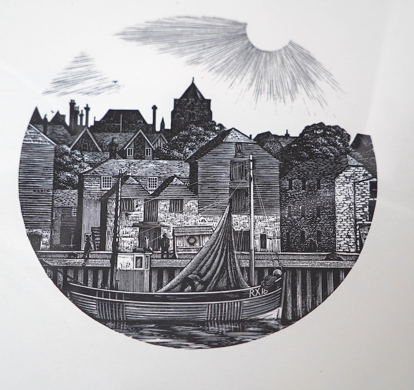 Michael Renton (1934-2012), eleven wood engravings, Rye, signed and dated (mostly 1976) in the plate, made in editions of 100. Condition - good